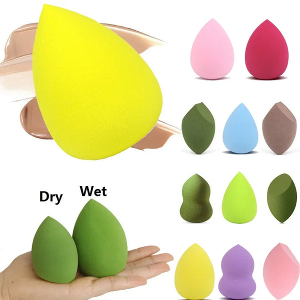 1PC Professional Makeup Sponge Cosmetic Puff Powder Puff Smooth Women Makeup Foundation Sponge Beauty Make Up Tools Accessories