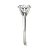 2 CTW Oval Lab Grown Diamond Solitaire Engagement Ring 14K White Gold (G-Vs)