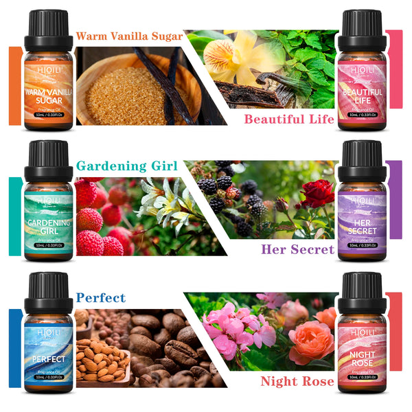 Fragrance Oils Set-Women Theme