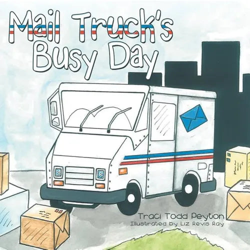 Mail Truck's Busy Day - Paperback
