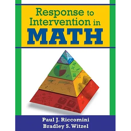 Response to Intervention in Math - Paperback