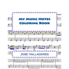 My Music Notes Coloring Book - Paperback