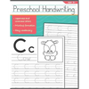 Preschool Handwriting: First Tracing Letters Alphabet Books for Kids - Paperback
