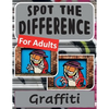 Spot the Difference Book for Adults - Graffiti - Paperback