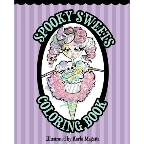 Spooky Sweets Coloring Book - Paperback