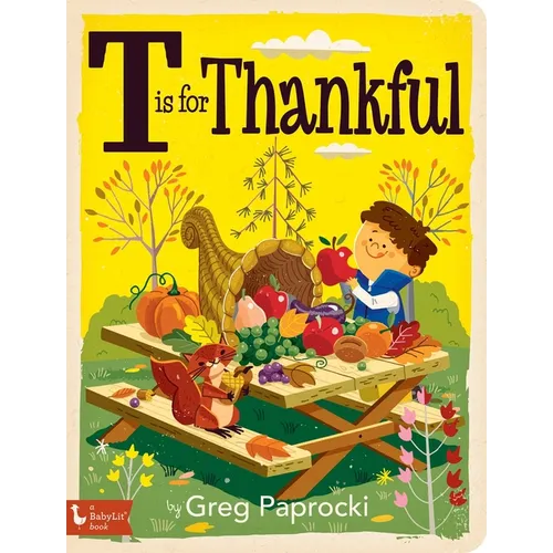 T Is for Thankful - Board Book