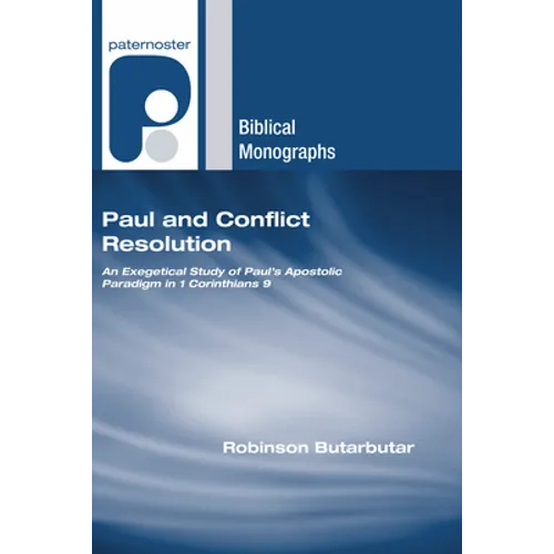 Paul and Conflict Resolution - Paperback