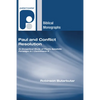 Paul and Conflict Resolution - Paperback