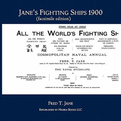 Jane's Fighting Ships 1900 (facsimile edition) - Paperback