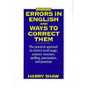 Errors in English and Ways to Correct Them: Fourth Edition - Paperback