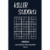 Killer Sudoku Medium 200 Puzzle With Solution Vol 9: 9x9, Advanced sumoku Puzzle Book, 2 puzzles per page - Paperback