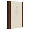 ESV Daily Reading Bible: A Guided Journey Through God's Word (Trutone, Brown) - Imitation Leather