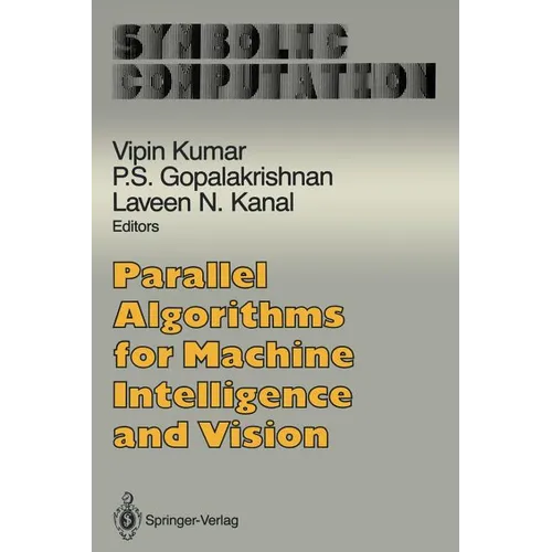 Parallel Algorithms for Machine Intelligence and Vision - Paperback