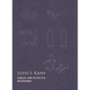 Louis I. Kahn: Great Architects Redrawn - Hardcover