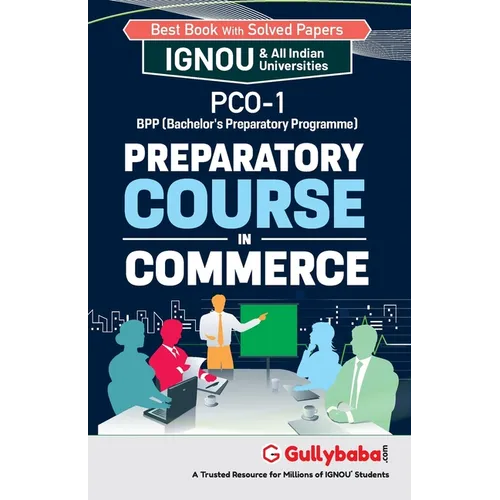 PCO-1 Preparatory Course In Commerce - Paperback