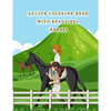 Adults Coloring Book With Beautiful Horses: cute horse coloring books - Paperback