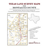 Texas Land Survey Maps for Montague County - Paperback