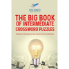 The Big Book of Intermediate Crossword Puzzles Books for Brain Help (with 50 puzzles!) - Paperback