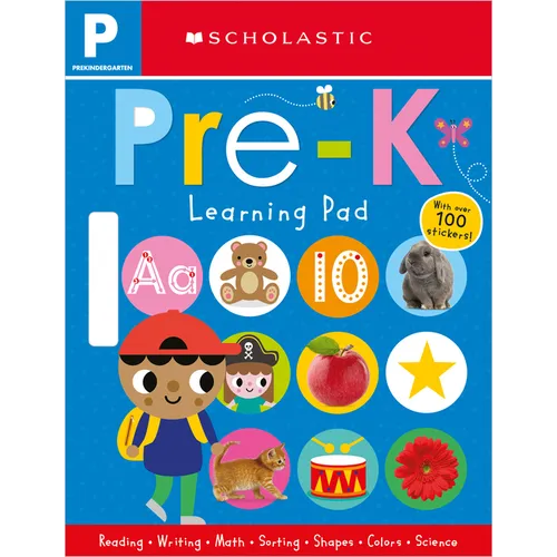 Pre-K Learning Pad: Scholastic Early Learners (Learning Pad) - Paperback