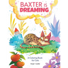 Baxter is Dreaming: A Coloring Book for Cats - Paperback