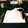 Square Porcelain Dinnerware Set