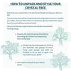 Guardian Angel Lamp of Protection - Aquamarine Tree