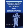 Incidental and Dance Music in the American Theatre from 1786 to 1923 (hardback) Vol. 2: Alphabetical Listings from Alfred E. Aarons to Joe Jordan - Hardcover