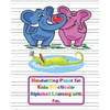 Handwriting Paper for Kids: Practicular Alphabet Learning with fun.: Cursive Writing Books and Practice Paper:3-Line and Checkered Writing Sheets( - Paperback