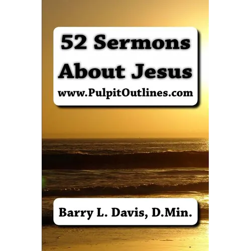 52 Sermons About Jesus - Paperback
