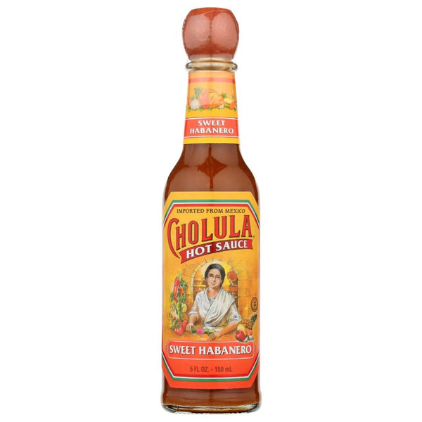 CHOLULA: Sweet Habanero Hot Sauce, 5 oz
