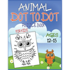 Animal Dot To Dot Puzzle Book For Kids Ages 12-15 - Paperback