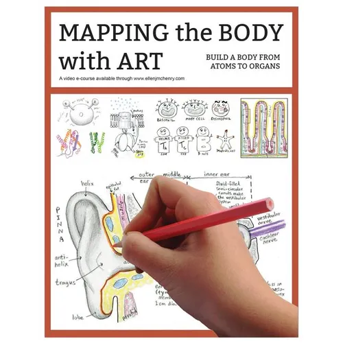 Mapping the Body with Art workbook - Paperback