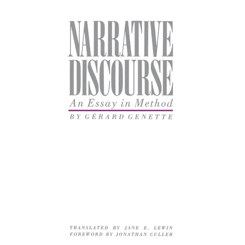 Narrative Discourse - Paperback