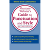 Merriam-Webster's Guide to Punctuation and Style - Mass Market Paperbound