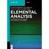 Elemental Analysis: An Introduction to Modern Spectrometric Techniques - Paperback