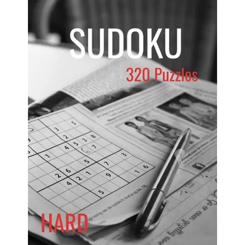 Soduko Puzzle Book: Hard Difficulty - Paperback