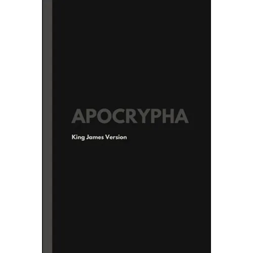 Apocrypha, King James Version - Paperback