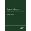 Exegesis at Qumran: 4qflorilegium in Its Jewish Context - Paperback