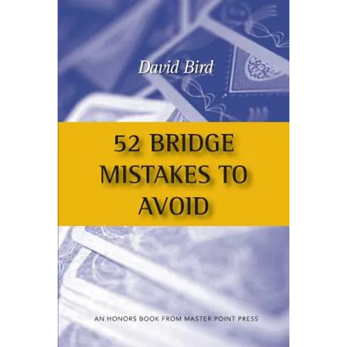 52 Bridge Mistakes to Avoid - Paperback