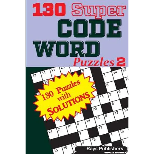 130 Super CODE WORD Puzzles - Paperback