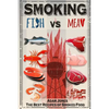 Smoking Fish vs Meat: The Best Recipes of Smoked Food - Paperback