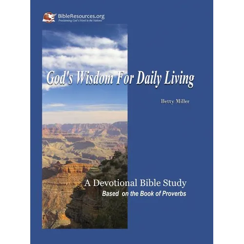 God's Wisdom for Daily Living - Paperback