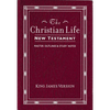 Christian Life New Testament-KJV: W/ Master Outlines - Imitation Leather