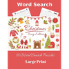 Word Search: Christmas Song Edition 80 Word Search Puzzles Large Print - Paperback