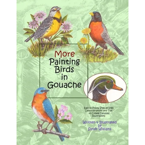 More Painting Birds in Gouache - Paperback