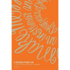 A Christian Prayer List - Paperback