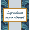 Retirement Guest Book with lined pages (hardback) - Hardcover