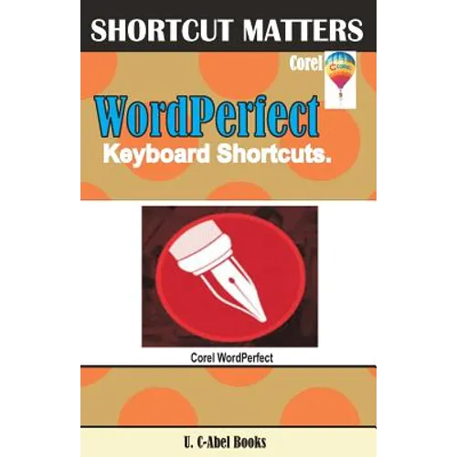 Corel WordPerfect Keyboard Shortcuts - Paperback