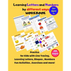Learning Letters and Numbers by different ways Workbook: Practice kids&pre k with Line Tracing, Following Directions, Learning Letters, Shapes, Number - Paperback
