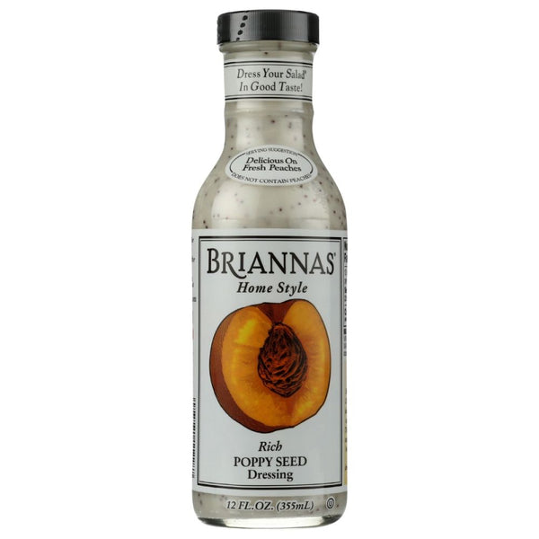 BRIANNAS: Rich Poppy Seed Dressing, 12 oz